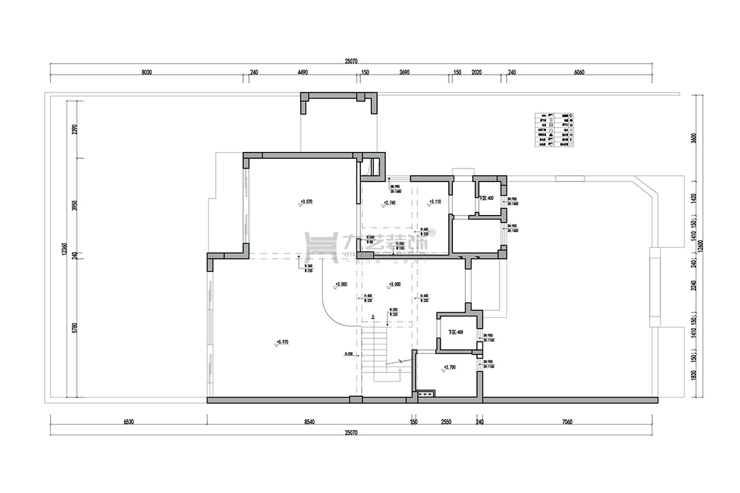 一層原建平麵圖