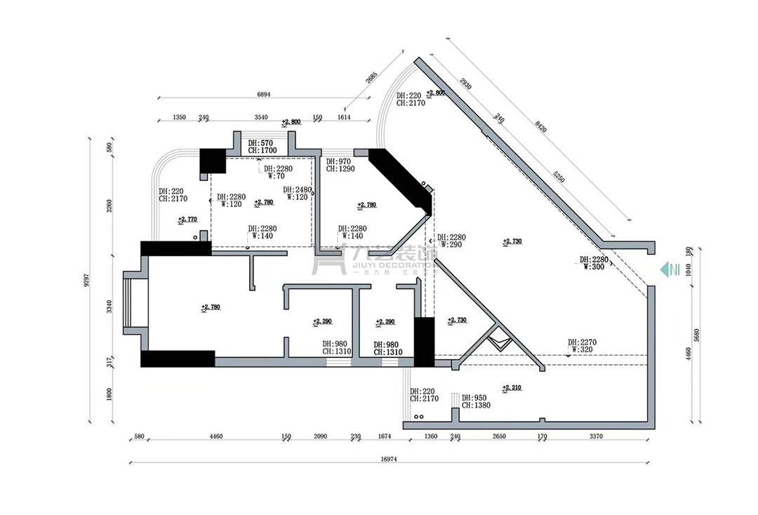 原建戶型圖