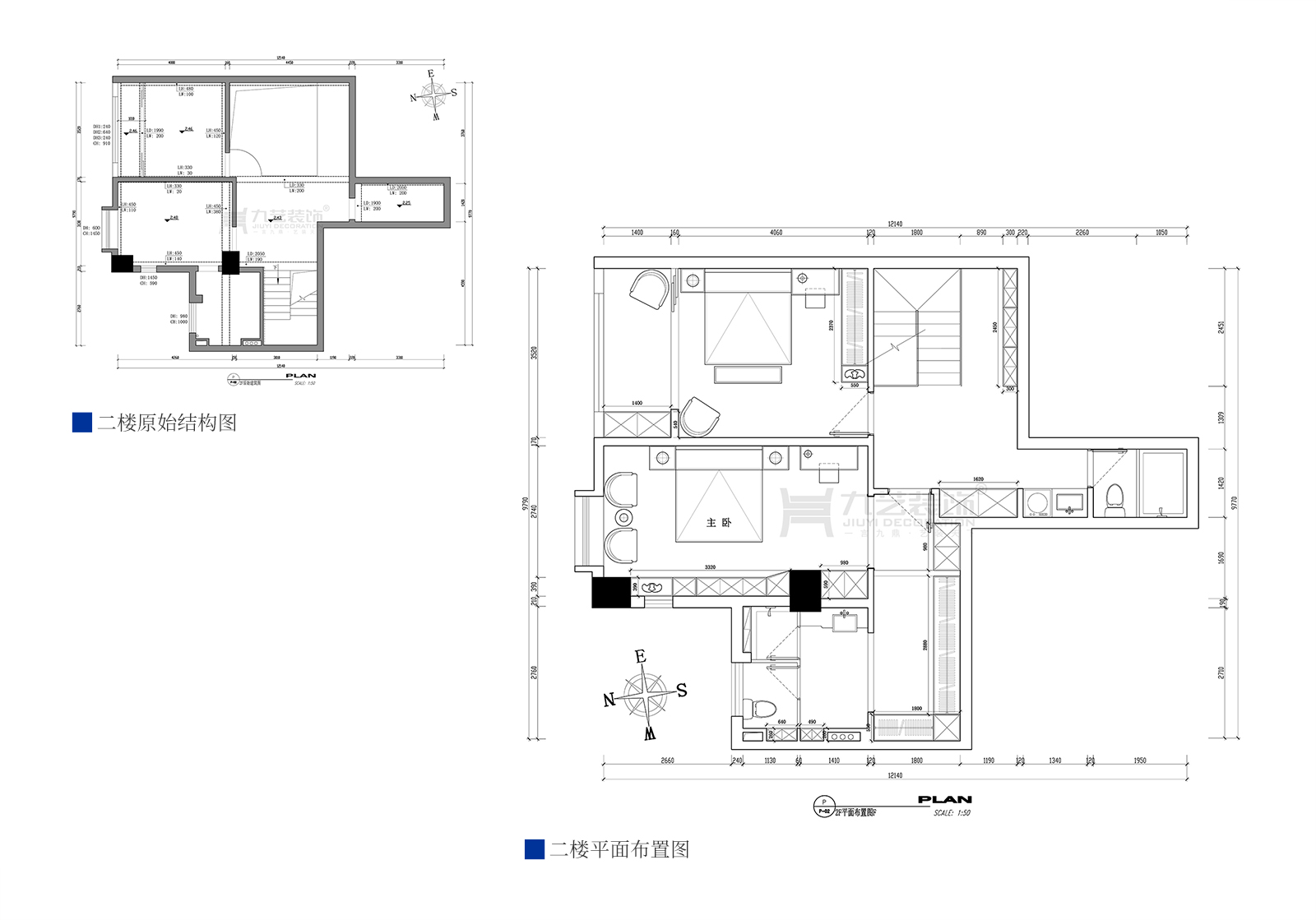 二樓戶型圖