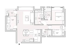 駿（jun4）景花園-125㎡現代簡約（yuē）